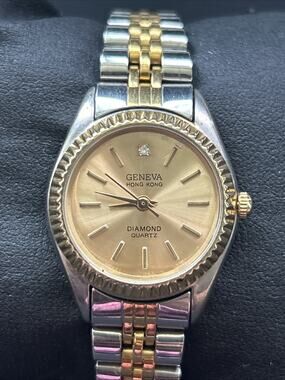 Geneva Two Tone Women’s Quartz Watch